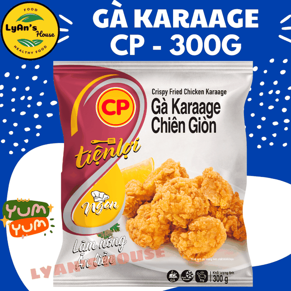 Gà Karaage CP 300g | Gà Viên Chiên Giòn Phong Cách Nhật – Giá Sỉ Cho Quán Ăn