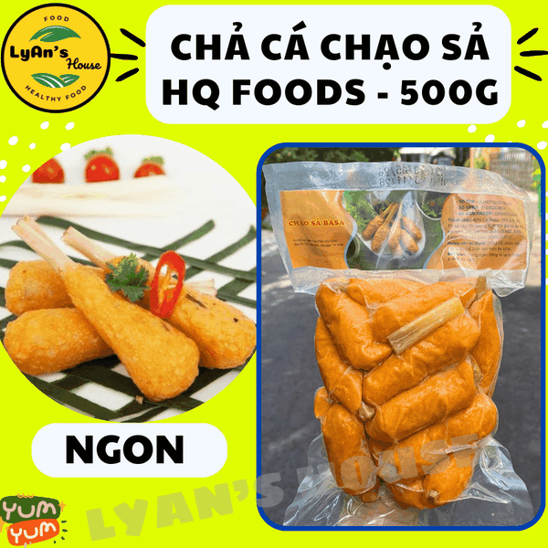 chạo sả, chạo sả HQ Foods, chạo cá
