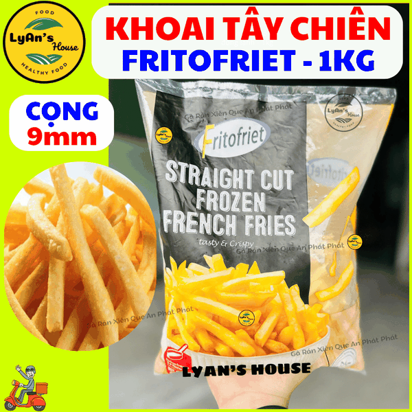 Khoai Tây Cọng Fritto Frit 10mm 1kg - French Fries