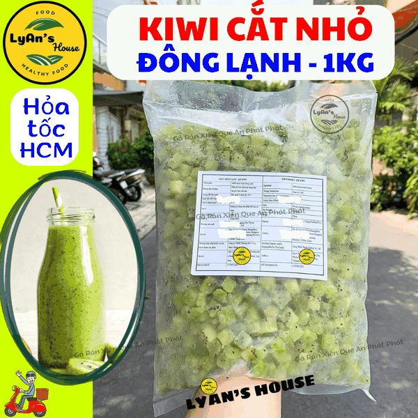 Kiwi Đông Lạnh 1kg - Frozen Kiwi Hợp Sinh Tố