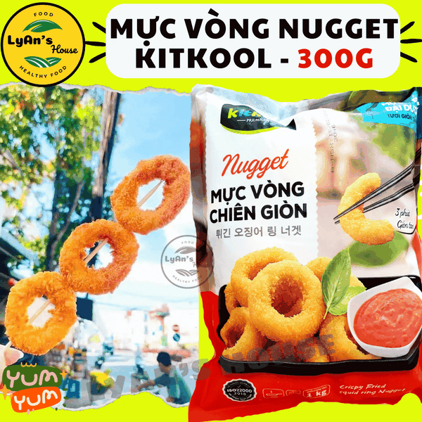 Mực Vòng LC 300g - Squid Ring Chiên Giòn Cho Quán Ăn