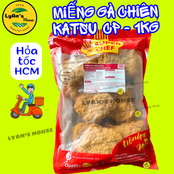 Gà Miếng KATSU 1kg - Má Đùi Gà Tẩm Bột Chiên Giòn
