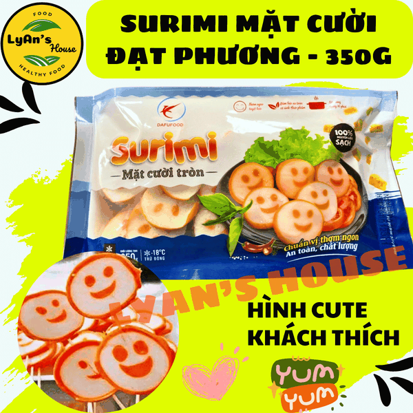 Surimi Mặt Cười Đạt Phương 500g