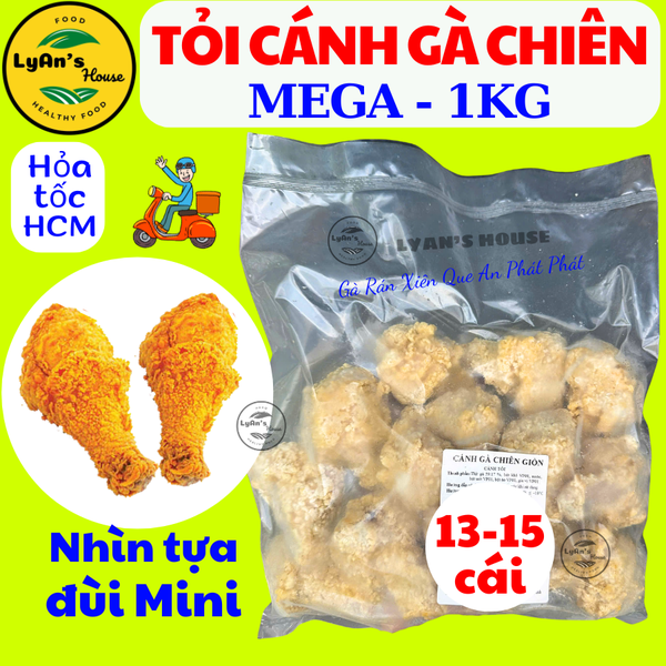 Đùi Tỏi Cánh Gà Chiên MEGA 1kg - Chicken Drumstick Fried
