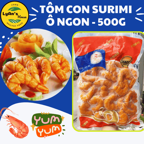 Tôm Surimi Ô Ngon 500g (Nam Sài Gòn)