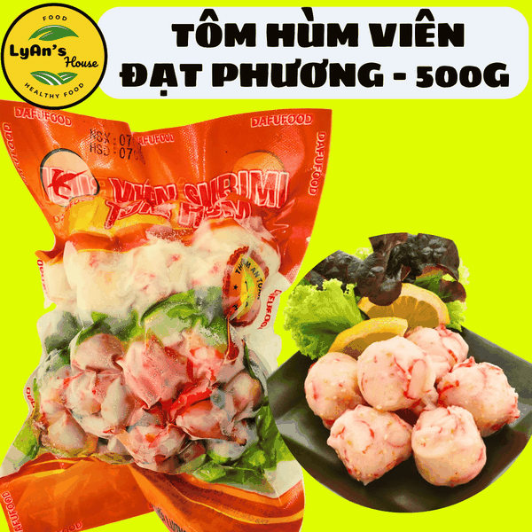 Viên Tôm Hùm Đạt Phương - Lobster Ball Thả Lẩu & Ăn Vặt