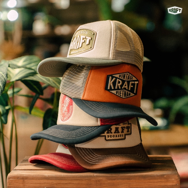 Nón kết Kraft - Trucker Hat V3d