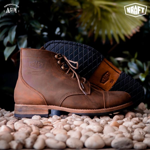 Giày Da Kraft Iron Ranger Boots