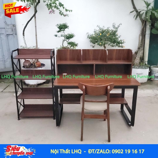 ban-gia-sach-u-thap-1m-mdf-khung-sat