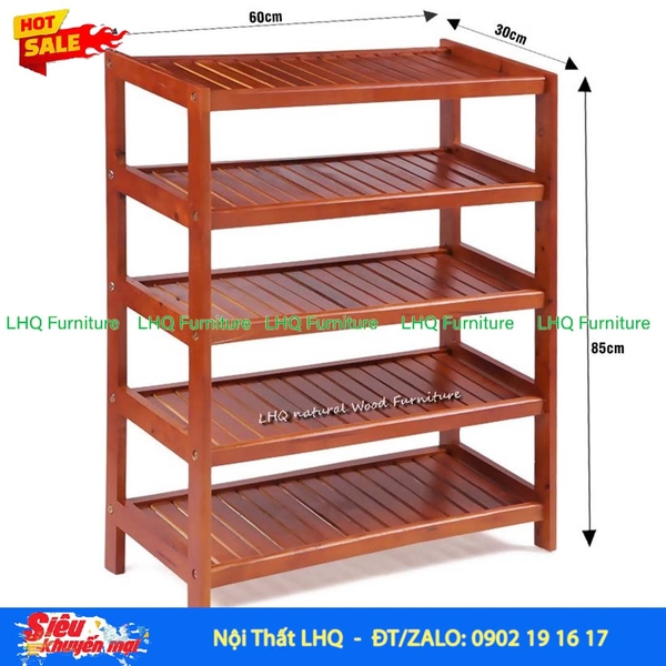 ke-giay-dep-go-5-tang-62-cm