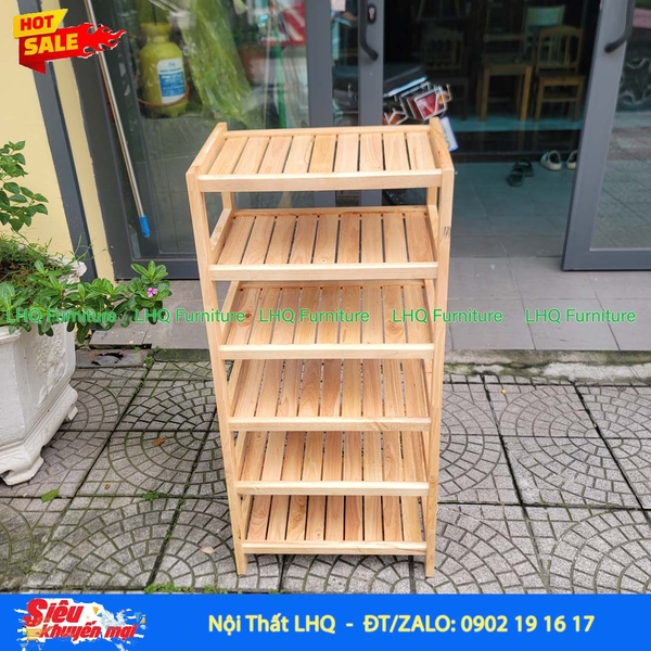 ke-giay-dep-go-6-tang-45-cm