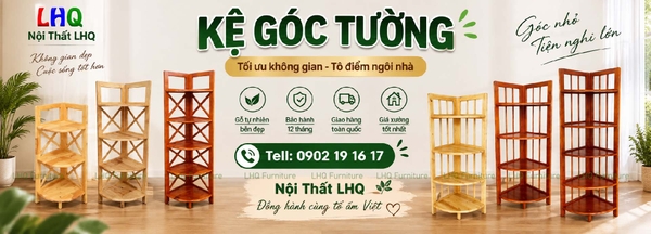 Kệ góc tường 3,4,5 tầng