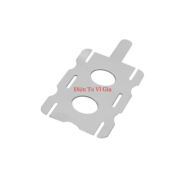 Kẽm Miếng Vuông 3P Hàn Cell Pin 18650 Dày 0.2mm (Túi 500g)