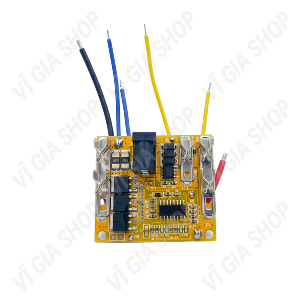Mạch Pin 5S 65A Dooxing Bản Mạch Vàng Chân Phổ Thông M21 Cho Máy Khoan Tải Cao