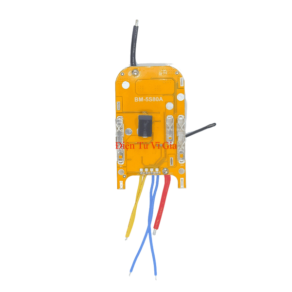 Mạch Pin 5S 18V - 21V 80A Chân Phổ Thông M21 Có Cảm Biến Quá Nhiệt NTC