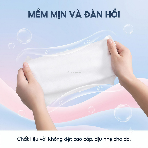 Khăn Ướt Đa Năng AIKO 20 Tờ Không Mùi Gói Mini Bỏ Túi Tiện Lợi Dịu Nhẹ