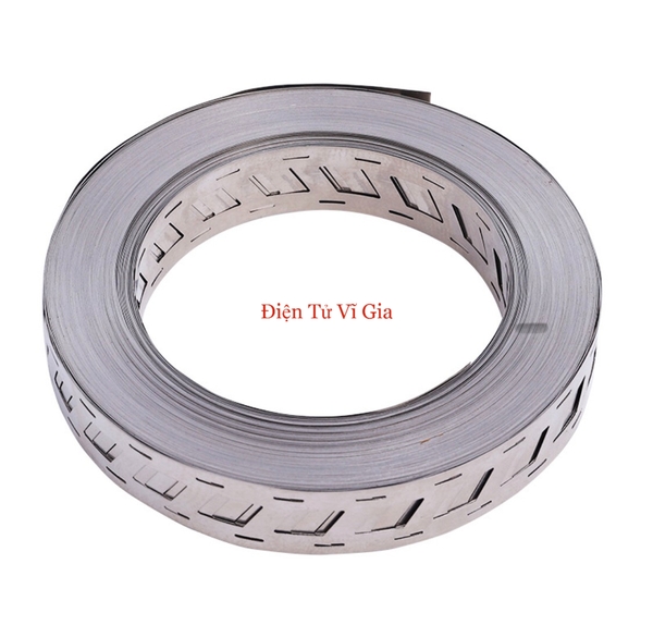 Kẽm Xéo Hàn Cell 18650 - Rộng 23mm - Dày 0.2mm | Vĩ Gia Shop