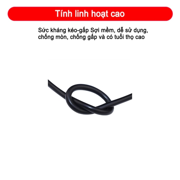 Dây Điện Silicon AWG Chịu Nhiệt Chống Cháy 200°C Lõi Đồng Mạ Niken (16AWG - 18AWG - 24AWG)