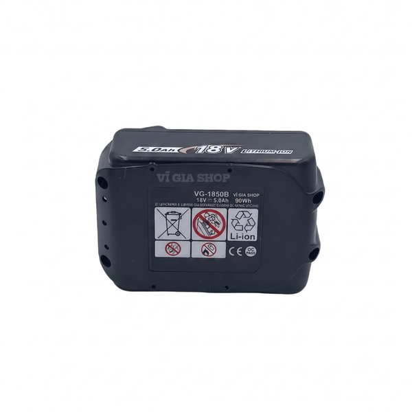 Pin Thay Thế 18V - 21V Dòng Xả Cao 50A Chân Pin Phổ Thông 4cm Sạc Adapter (Tương Thích Máy M-Series LXT)
