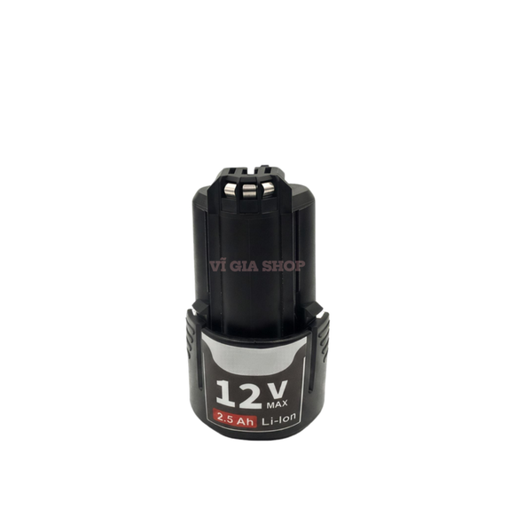 Khối Pin Thay Thế 10.8V - 12V 2.5Ah Dạng Gài Tam Giác (Tương Thích Hệ Máy B-Series)
