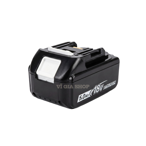 Pin Đóng 18V - 21V 5Ah Mạch Zin Nhận Sạc Hãng Chân Phổ Thông 4cm (Tương Thích Máy M-Series LXT)