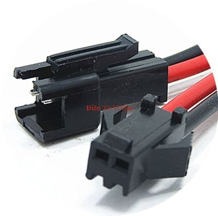 Cặp Dây Jack Nối SM 2.54mm 2P Đực Cái Dây 22AWG Dài 15cm Chịu Tải Cao