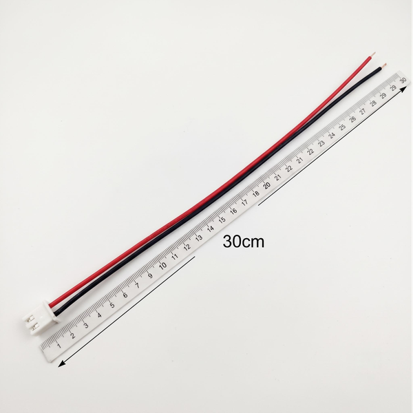 Jack Nối Nguồn XH 2.54mm 2P Dây 22AWG Bấm Cốt Sẵn Dài 15cm / 30cm Chịu Tải Tốt