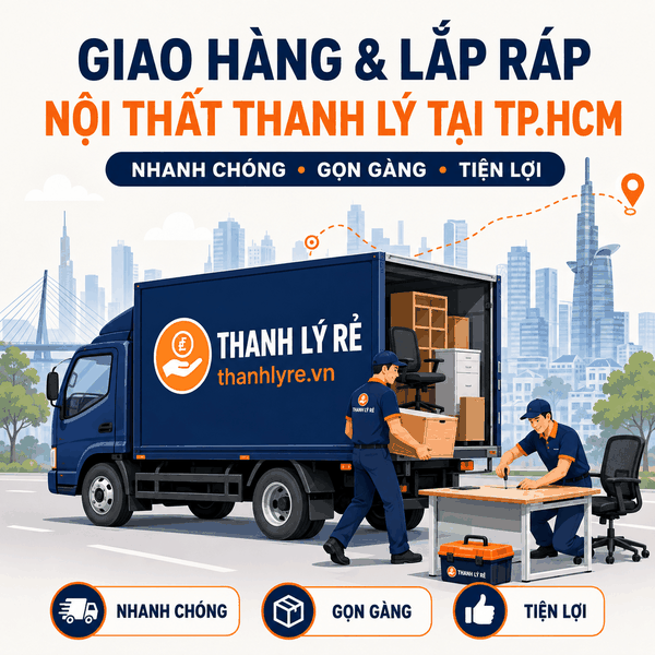 Giao Hàng Và Lắp Ráp Nội Thất Thanh Lý Tại TP.HCM