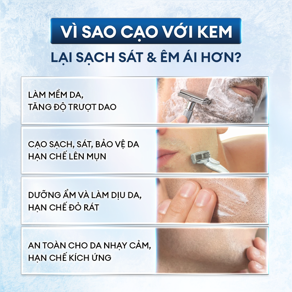 Kem cạo râu Shaving Cream 100g