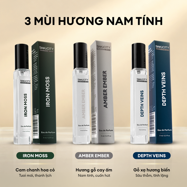 Bộ quà tặng cho nam sạch thơm chuẩn gu | Iron Moss