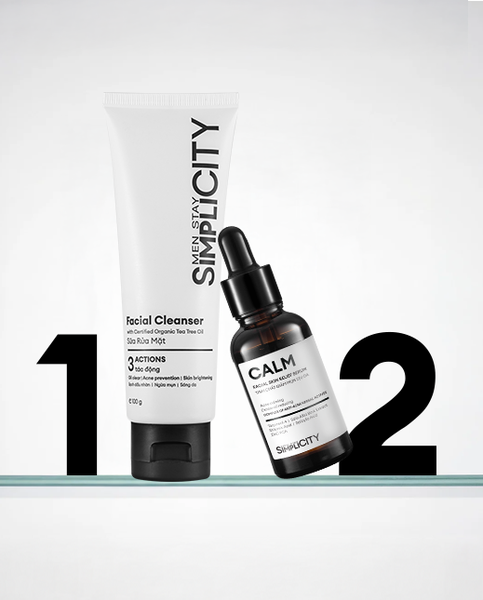 Combo giảm mụn sưng viêm Acne Duo