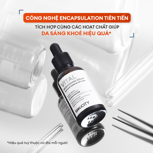 Combo serum giảm mụn mờ thâm Calm và Vital (phiên bản 2025)