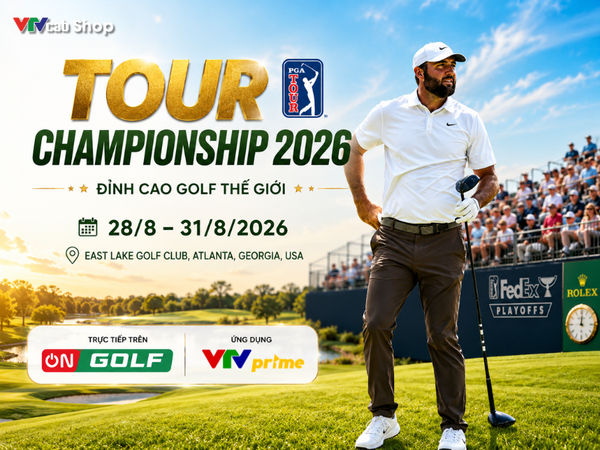 Tour Championship 2026: Đỉnh cao golf thế giới và điểm hẹn nghỉ dưỡng Charm Resort Hồ Tràm