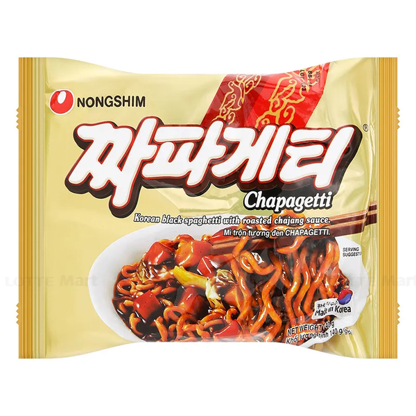 Mì Trộn Tương Đen Nongshim Spagetti Gói (140g*40 Gói)