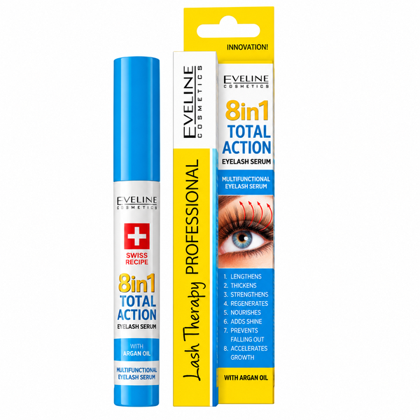 Huyết Thanh Dưỡng Mi Eveline Cosmetics Total Action 8in1 Lash Therapy Professional 10ml