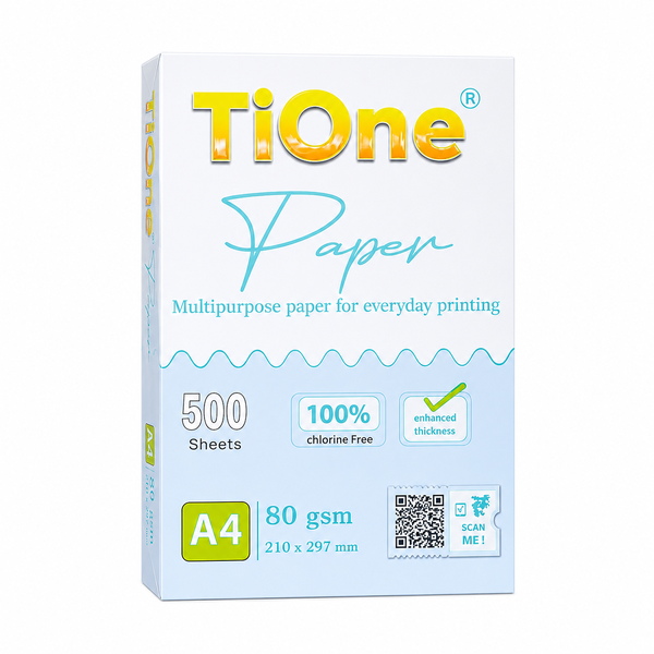Giấy Tione A4-80 (80gsm * 5 ram)