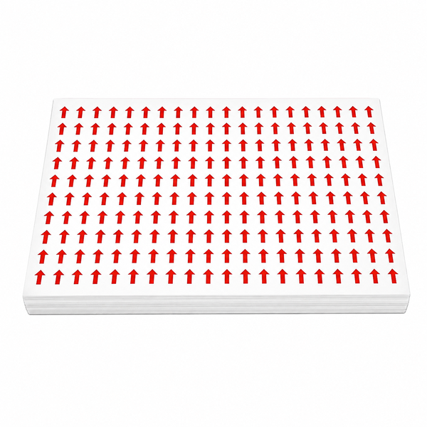 Giấy Decal Mũi Tên (100 tờ * 50 xấp)