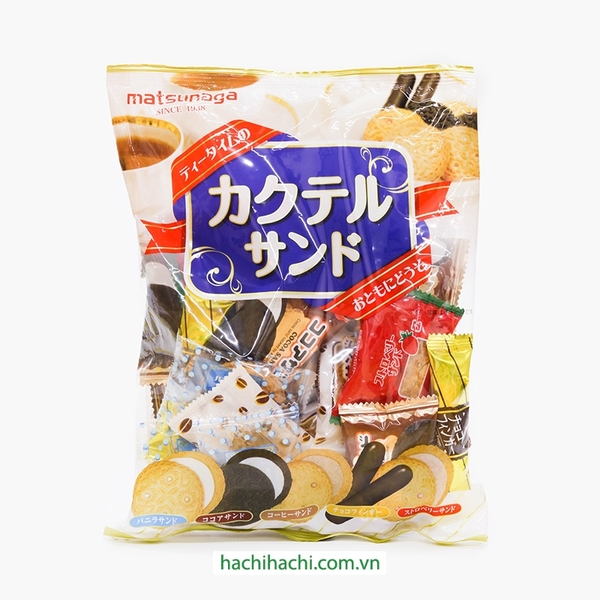 Bánh Quy Matsunaga Cocktail Sand Hỗn Hợp 250g