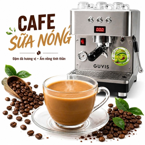 Cà Phê sữa nóng