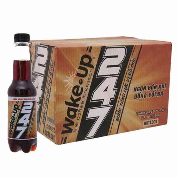 Nước Tăng Lực Vị Cà Phê Wake Up 247 (330Ml*24 Chai)
