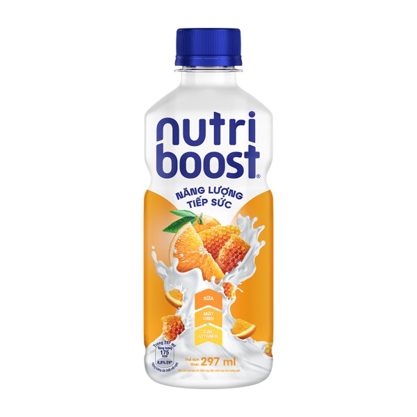 Sữa Nutri Boost Hương Cam ( 297Ml* 24 Chai)