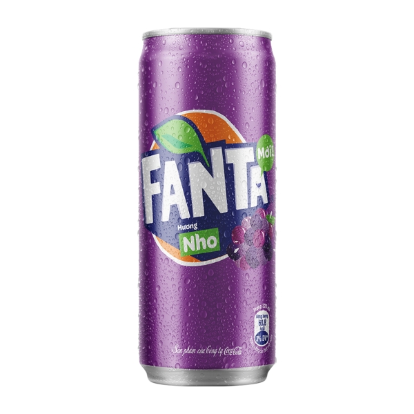 Đồ Uống Fanta Hương Nho (320Ml* 24 Lon)
