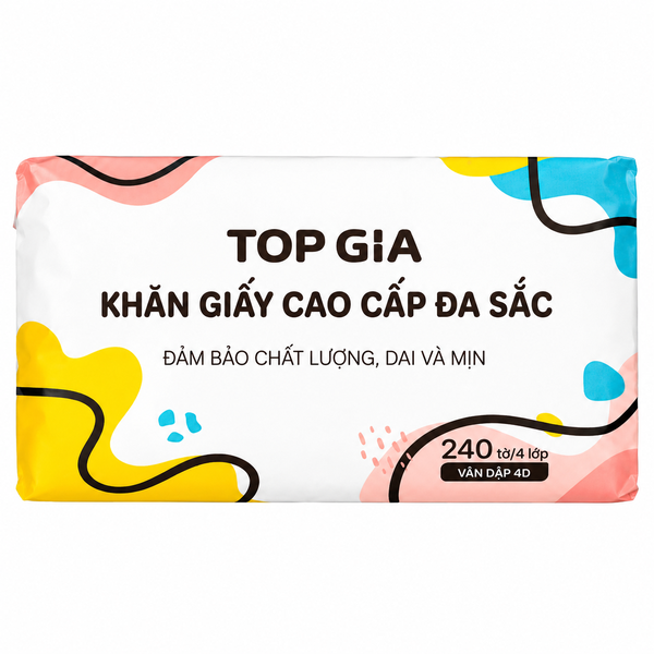 Khăn Giấy Top Gia Cao Cấp 240 Tờ
