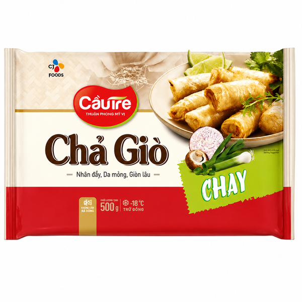Chả Giò Chay Cầu Tre (500G * 20 Gói)