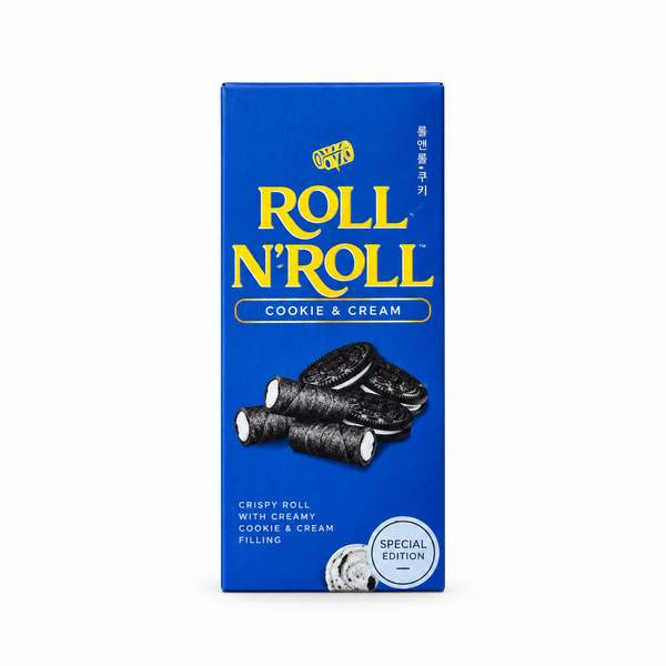 Bánh Quế IYES ROLL N ROLL Vị Bánh Quy Kem 80g