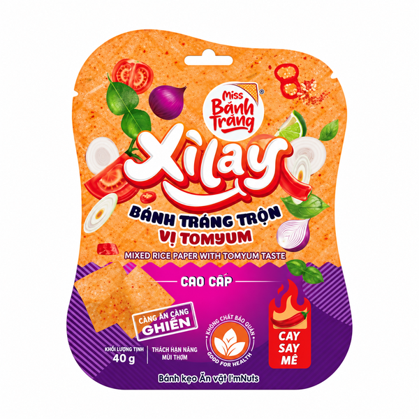 Bánh Tráng Trộn Miss Xì Lay Vị Tomyum 40g