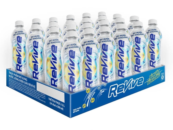 Nước Uống Điện Giải Revive Chanh Muối Trắng 500ml