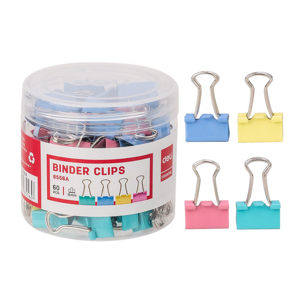 8556A_Kẹp Bướm 615mm Nhiều Màu (60 cái * 144 lọ)