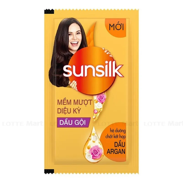 Dầu Gội Sunsilk Mềm Mượt Diệu Kỳ Vàng 6g