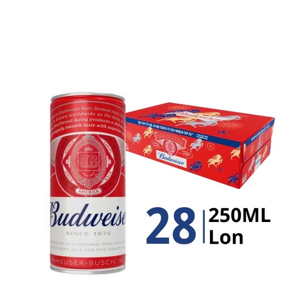 Bia Budweiser 250ml (Thùng)